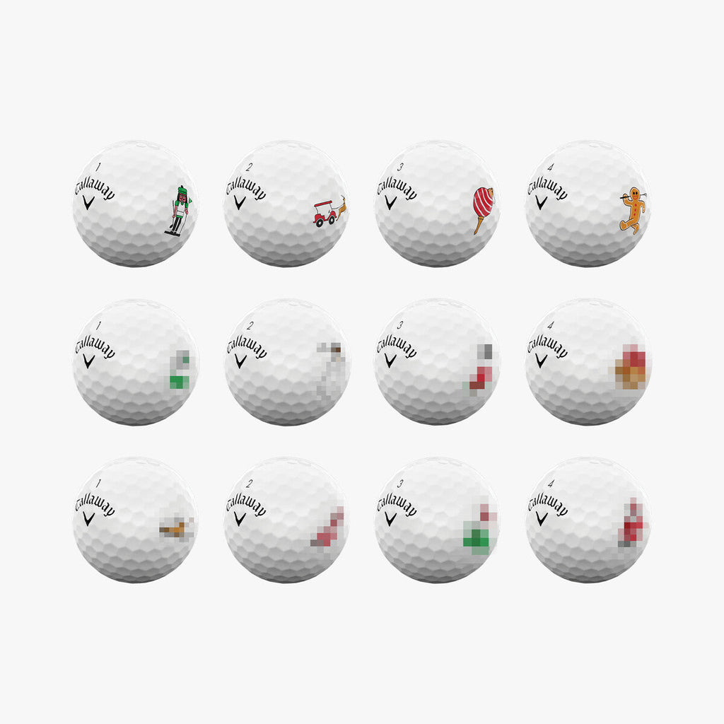 Callaway Supersoft 12-Day Advent Calendar 2025 Golf Balls