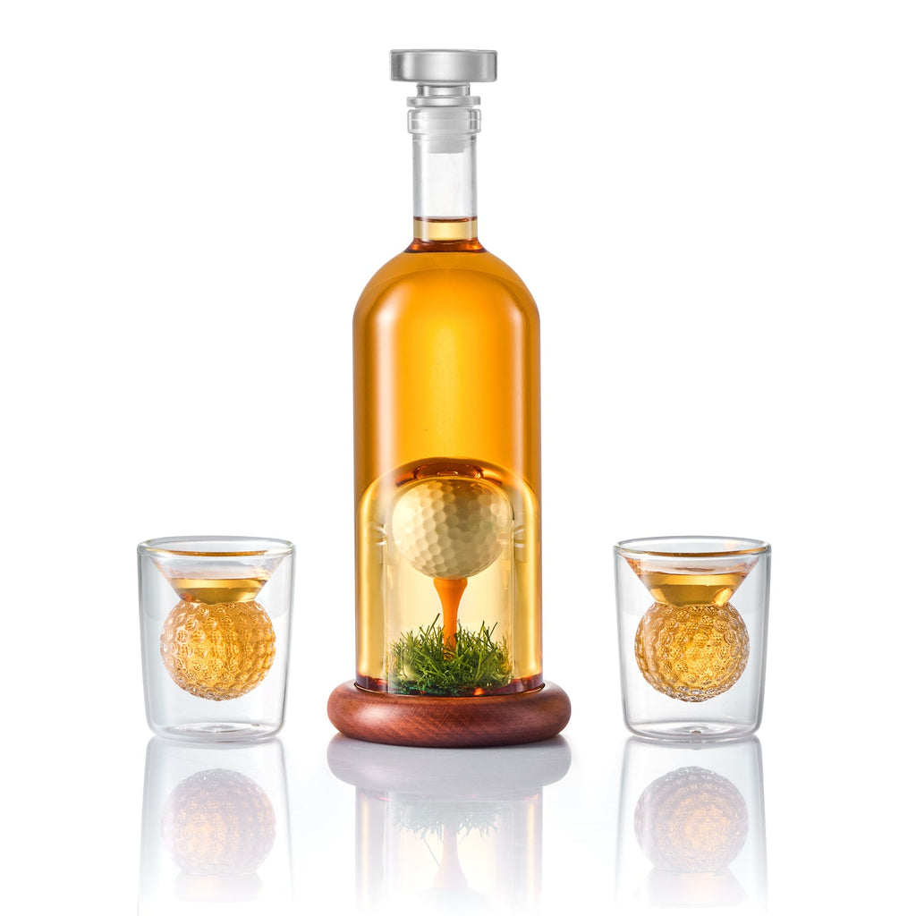 Golf Liquor Decanter Set