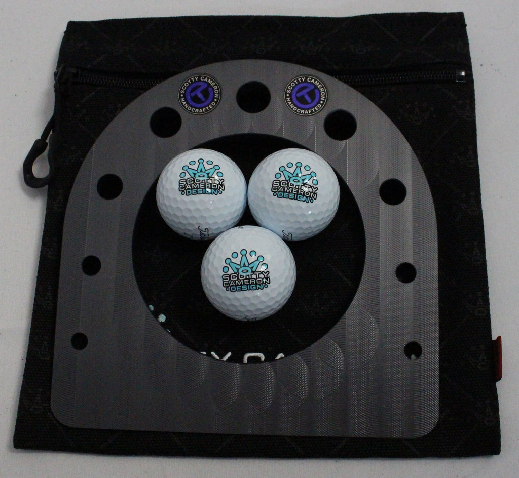 Scotty Cameron Milled Putting Cup Kit - 7-Point Crown Studio Design - Gray