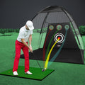 All-Weather Golf Practice Cage with Carry Bag