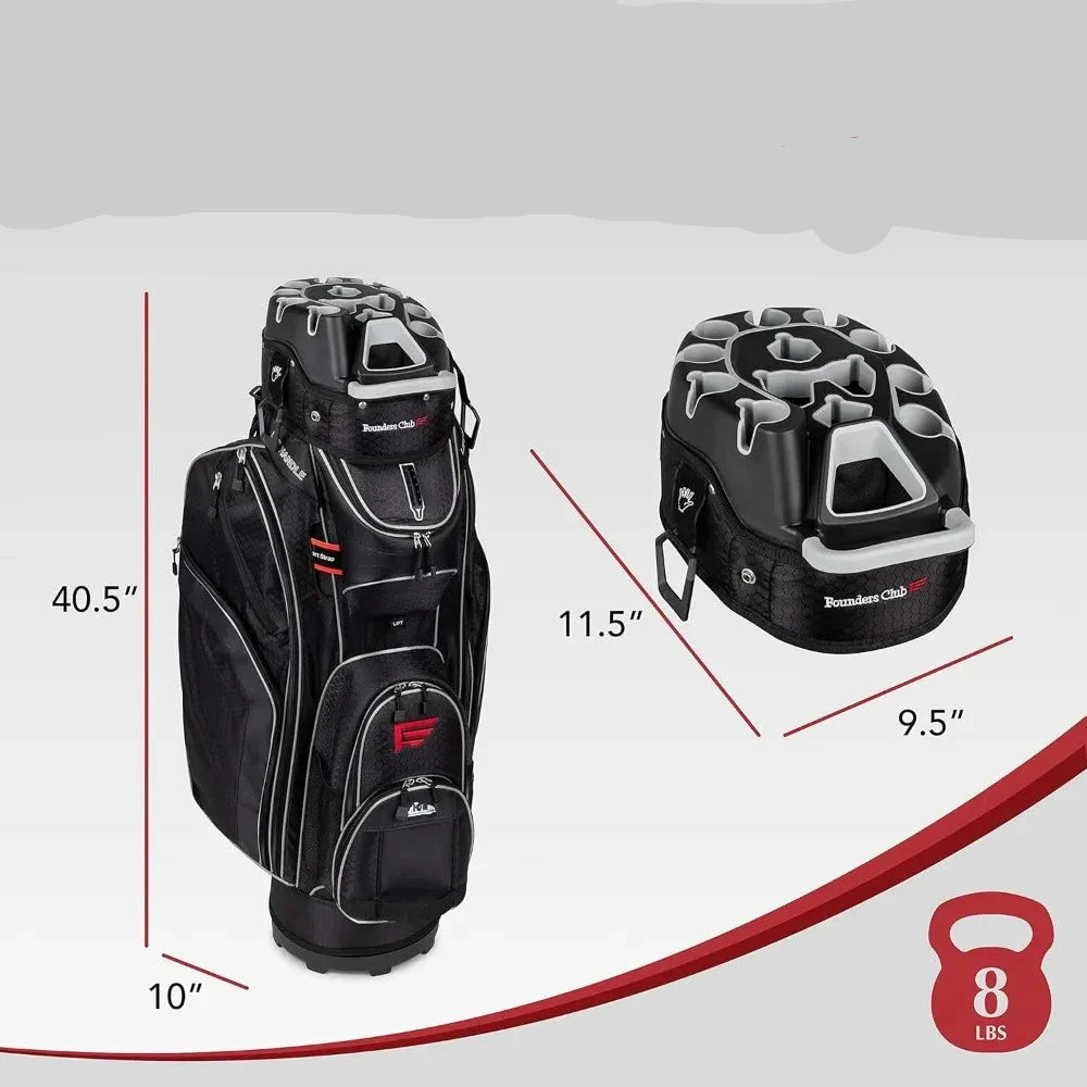 The Ultimate Golf Organization  Premium Cart Bag