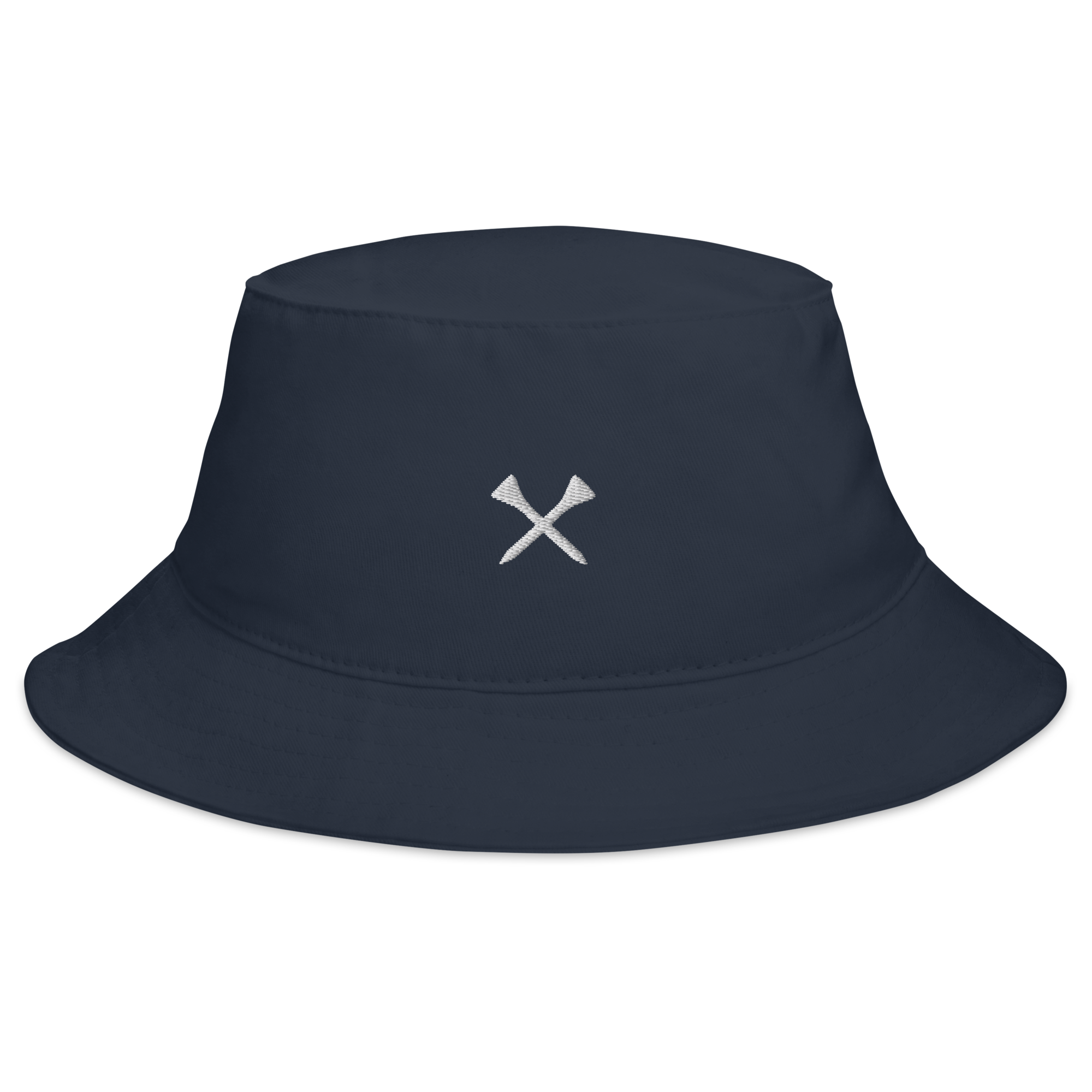 Crossed Tees Embroidered Bucket Hat