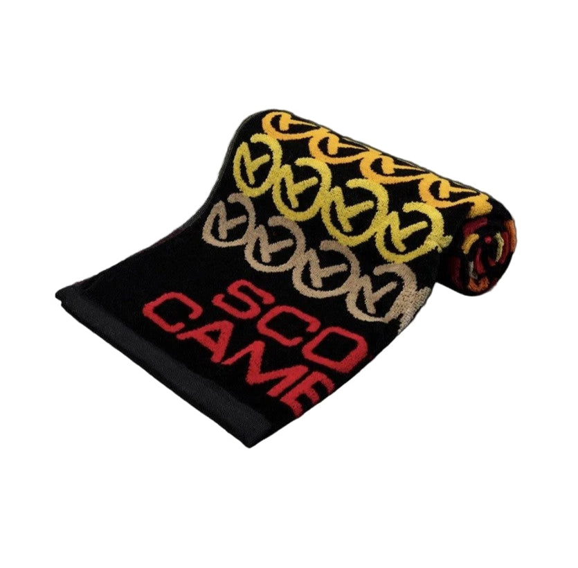 Scotty Cameron Wallpaper Circle T Golf Towel Red/Black