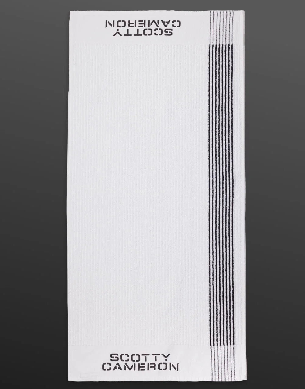 Scotty Cameron 2024 US Open Vintage Caddy Golf Towel White/Black